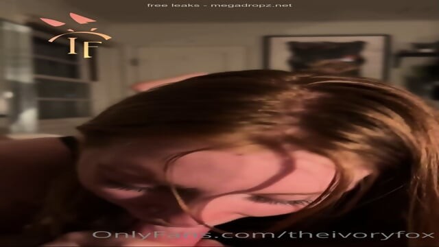 Ivory Fox Gives Blowjob With Eye Contact POV